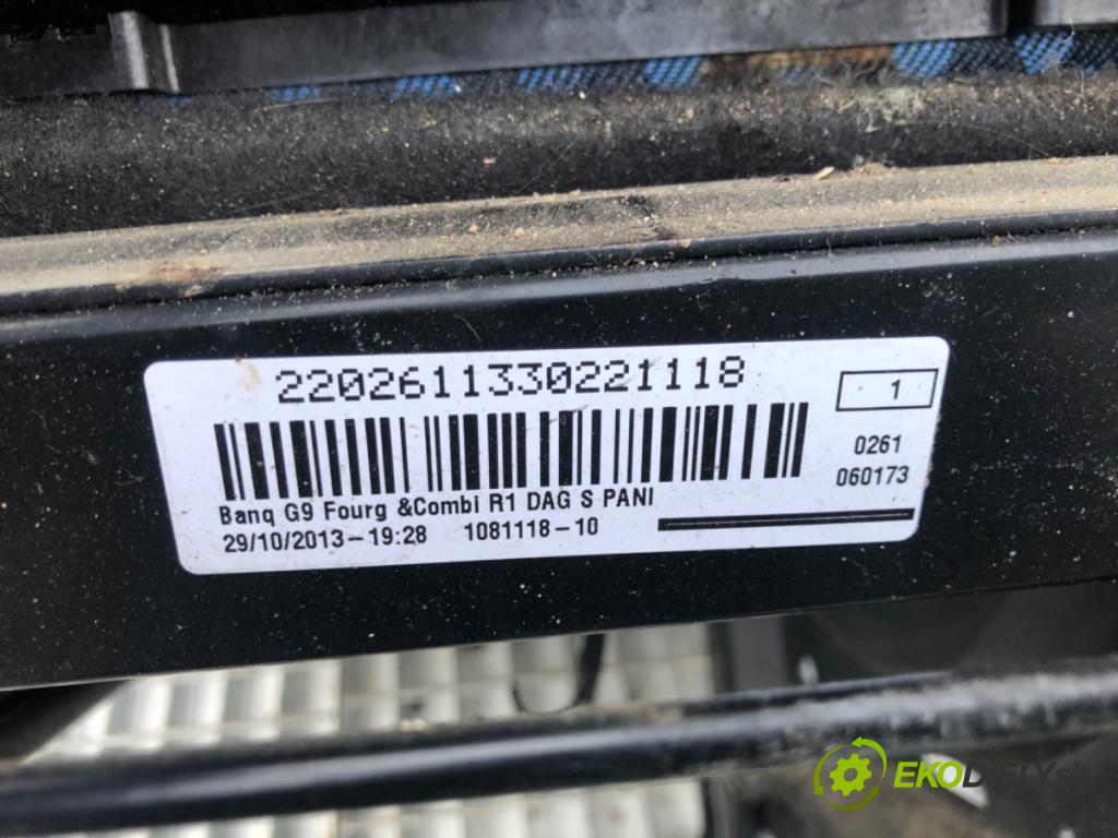 FIAT SCUDO II Skrzynia 2013 94 kW 2.0 D Multijet 1997 sedadlo pravý přední část