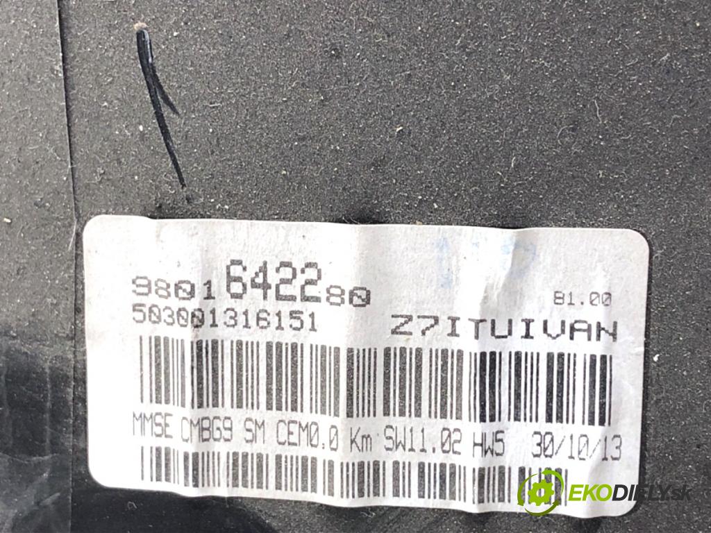 FIAT SCUDO II Skrzynia 2013 94 kW 2.0 D Multijet 1997 prístrojovka 9801642280 (Přístrojová deska)