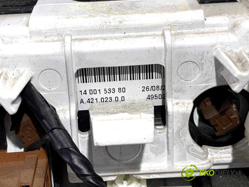 FIAT SCUDO II Skrzynia 2013 94 kW 2.0 D Multijet 1997 Panel ovládaní topení 1400153380 (Páčky pod volantem)