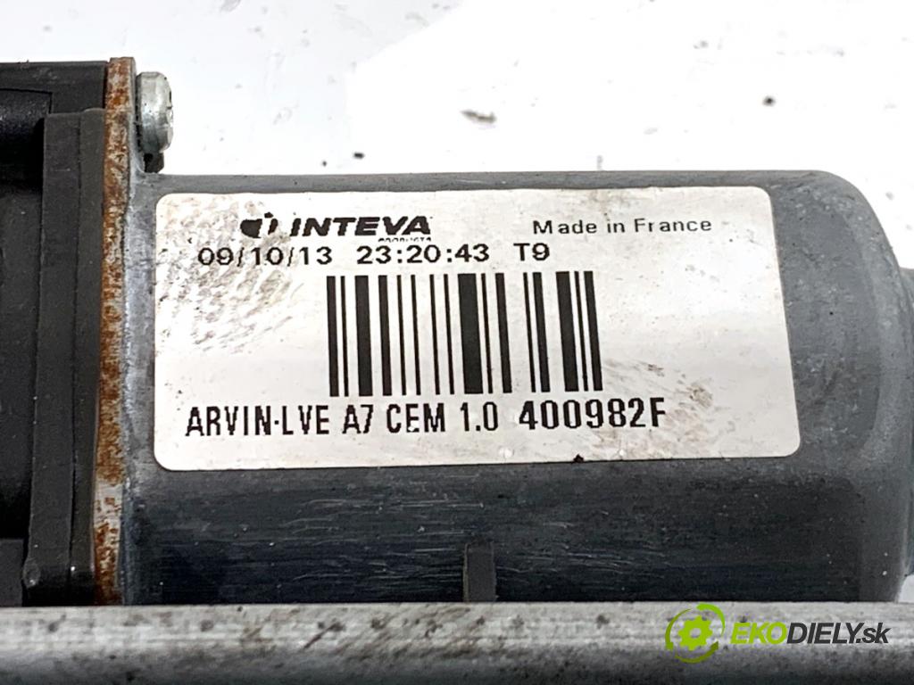 FIAT SCUDO II Skrzynia 2013 94 kW 2.0 D Multijet 1997 mechanismus okna levý přední část 400982F