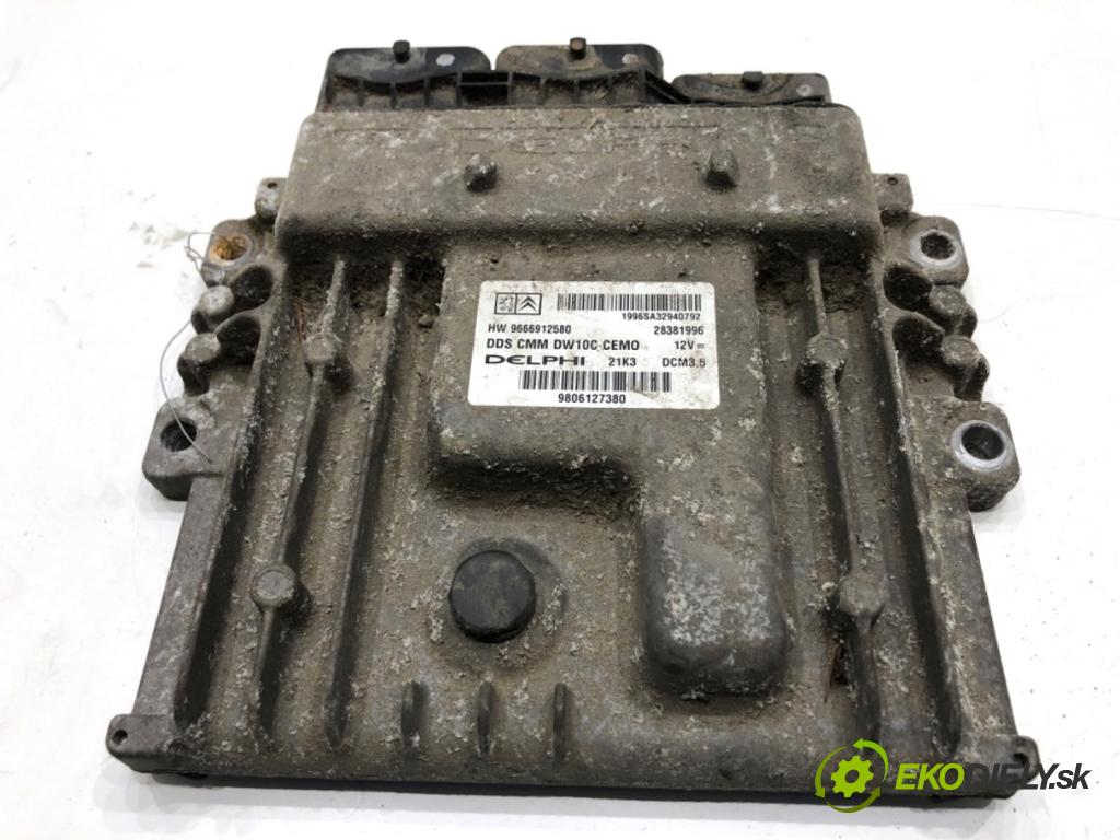 FIAT SCUDO II Skrzynia 2013 94 kW 2.0 D Multijet 1997 riadiaca jednotka Motor 9666912580 (Riadiaca jednotka)