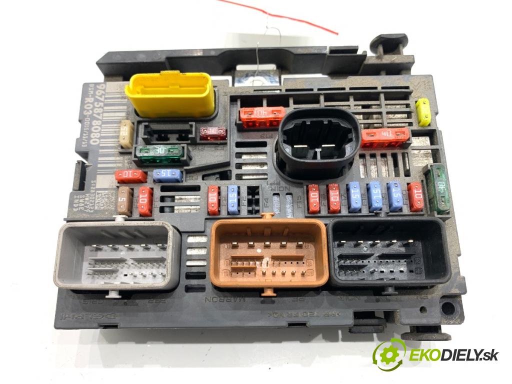 FIAT SCUDO II Skrzynia 2013 94 kW 2.0 D Multijet 1997 Modul BSM 9675878080 (Riadiaca jednotka ostatné)