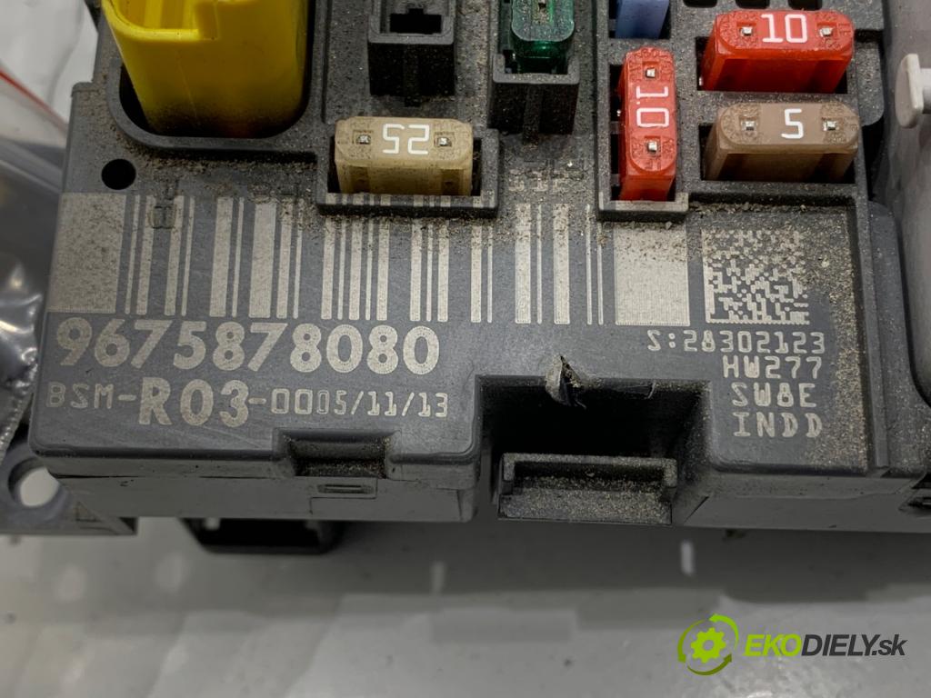 FIAT SCUDO II Skrzynia 2013 94 kW 2.0 D Multijet 1997 modul BSM 9675878080 (Řídící jednotka ostatní)