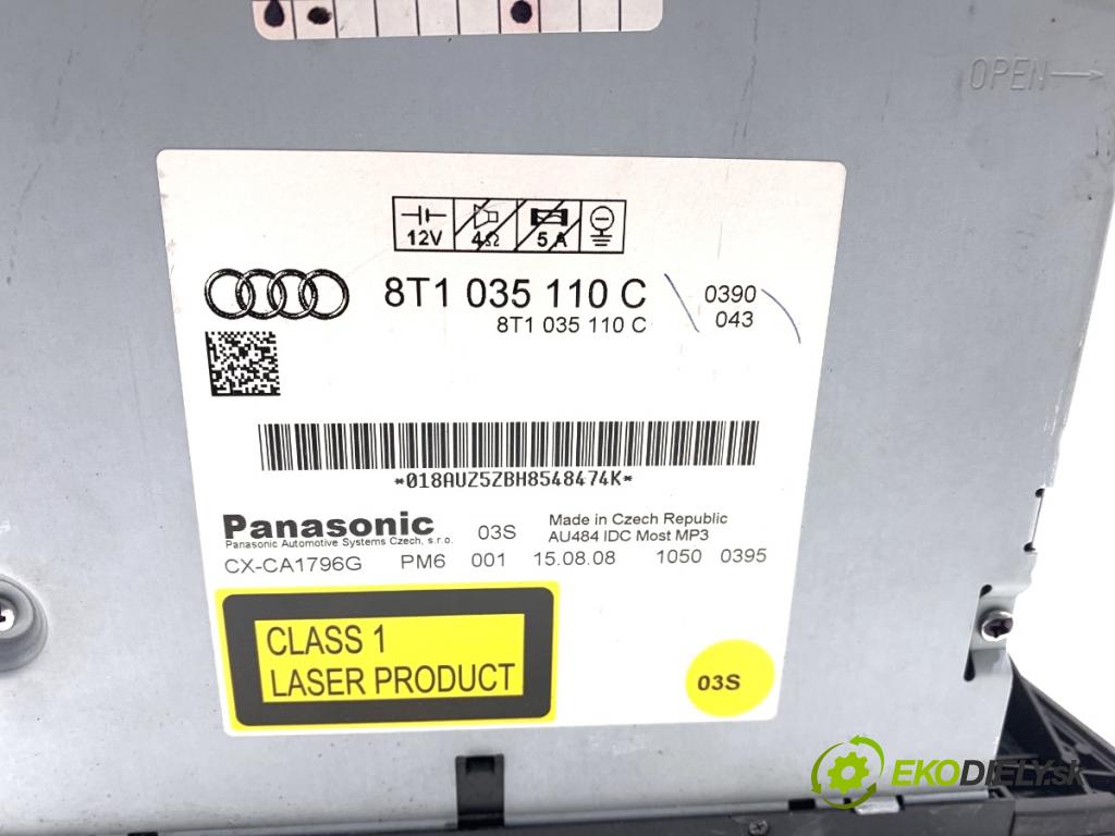 AUDI A5 8T coupe 2008 176 kW 3.0 TDI quattro 2967 Menič CD 8T1035110C (CD menič)