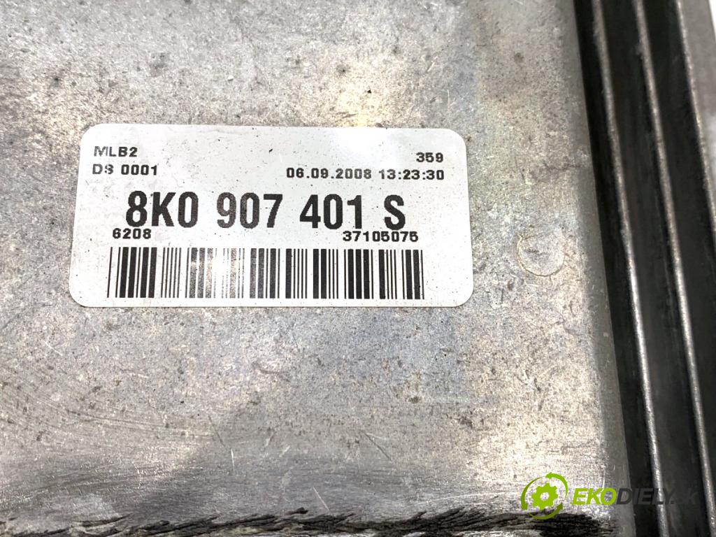 AUDI A5 8T coupe 2008 176 kW 3.0 TDI quattro 2967 řídící jednotka motora 8K0907401S (Řídicí jednotka)