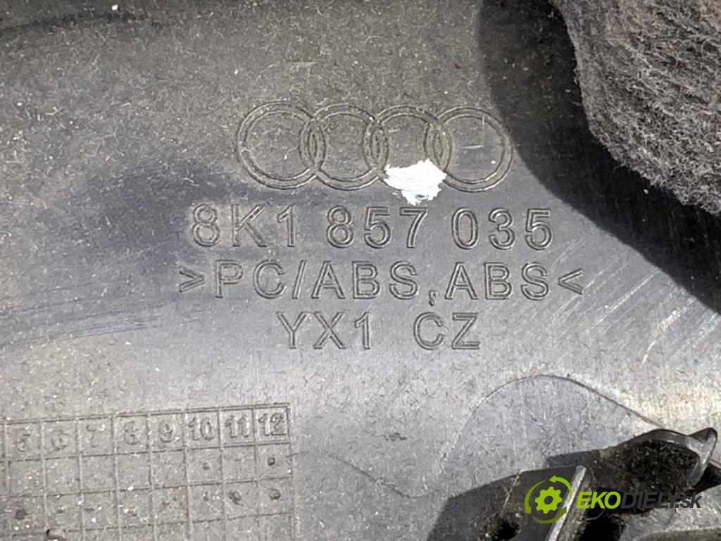 AUDI A5 8T coupe 2008 176 kW 3.0 TDI quattro 2967 Priehradka, kastlík spolujazdca 8K1857035 (Priehradka (kastlík))