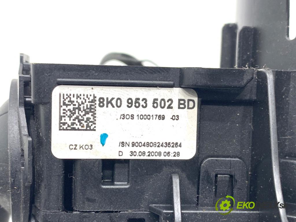 AUDI A5 8T coupe 2008 176 kW 3.0 TDI quattro 2967 přepínač kombinovaný 8K0953502BD (Páčky pod volantem)