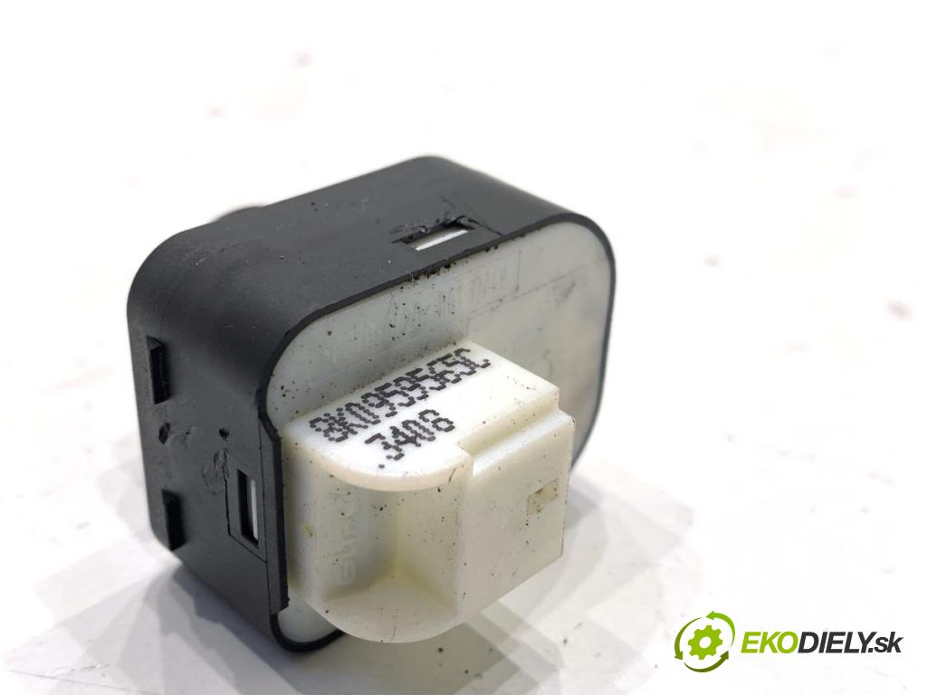 AUDI A5 8T coupe 2008 176 kW 3.0 TDI quattro 2967 přepínač nastavení zpětných zrcátek 8K0959565C (Páčky pod volantem)