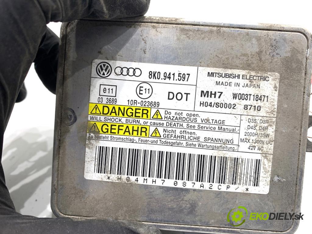 AUDI A5 8T coupe 2008 176 kW 3.0 TDI quattro 2967 Menič XENON 8K0941597 (Riadiaca jednotka xenónu)