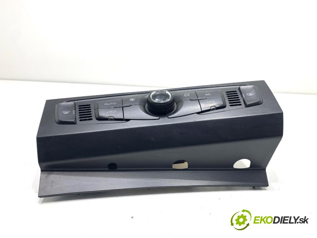 AUDI A5 8T coupe 2008 176 kW 3.0 TDI quattro 2967 Panel ovládania kúrenia 8T1820043T (Prepínacie páčky pod volantom)