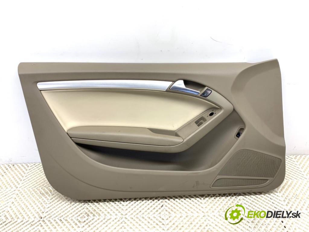 AUDI A5 8T coupe 2008 176 kW 3.0 TDI quattro 2967 čalúnenie Dvere ľavy predný 8T1867105