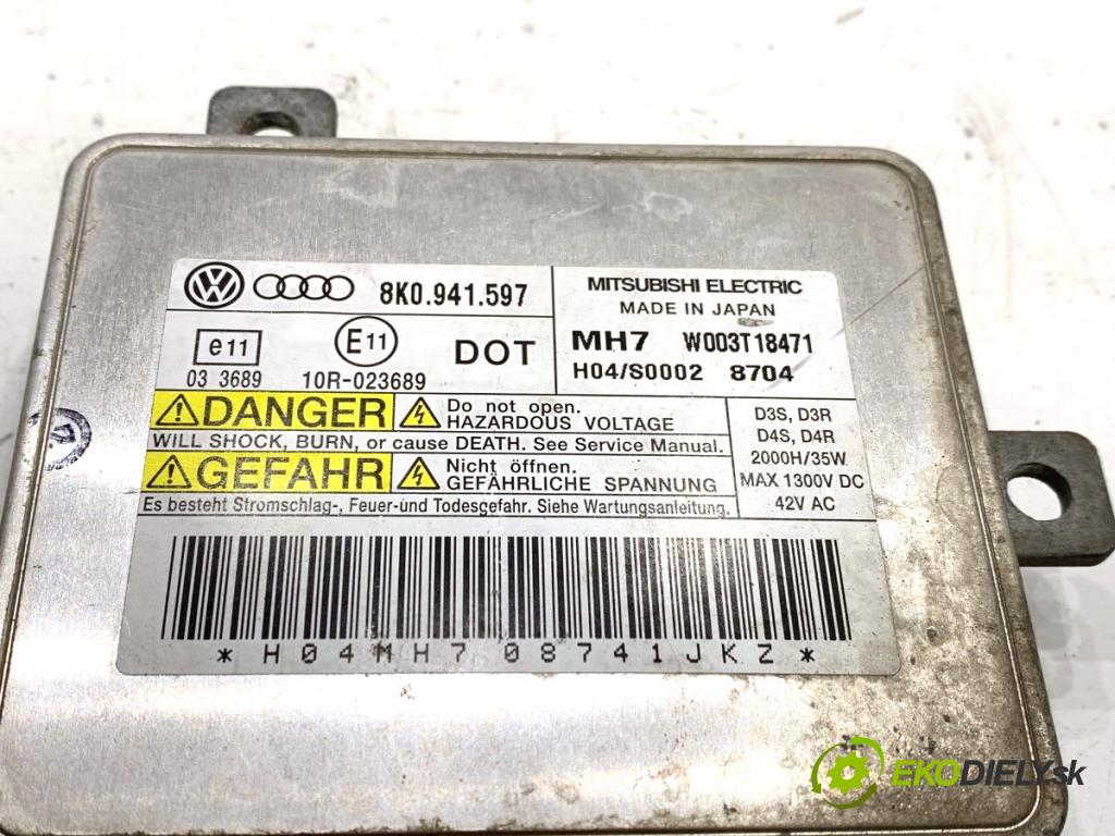 AUDI A5 8T coupe 2008 176 kW 3.0 TDI quattro 2967 Menič XENON 8K0941597 (Riadiaca jednotka xenónu)