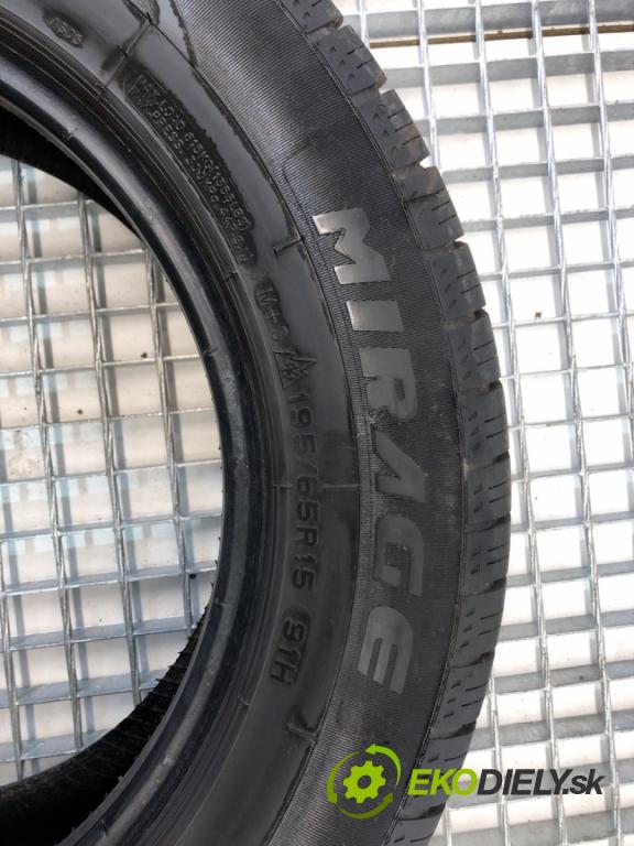 --- ---      PNEUMATIKY: zima 4X 195/65 15" MIRAGE: