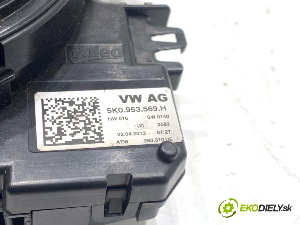 VW SHARAN nadwozie wielkoprzestrzenne (MPV) 2013 130 kW 2.0 TDI 1968 kroužek slimák airbag 5K0953569H (Airbag)