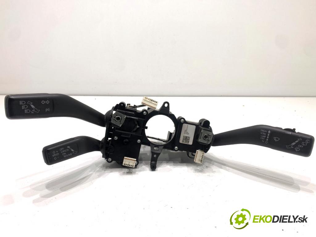 VW SHARAN nadwozie wielkoprzestrzenne (MPV) 2013 130 kW 2.0 TDI 1968 Prepínač kombinovaný 5K0953502R (Prepínacie páčky pod volantom)