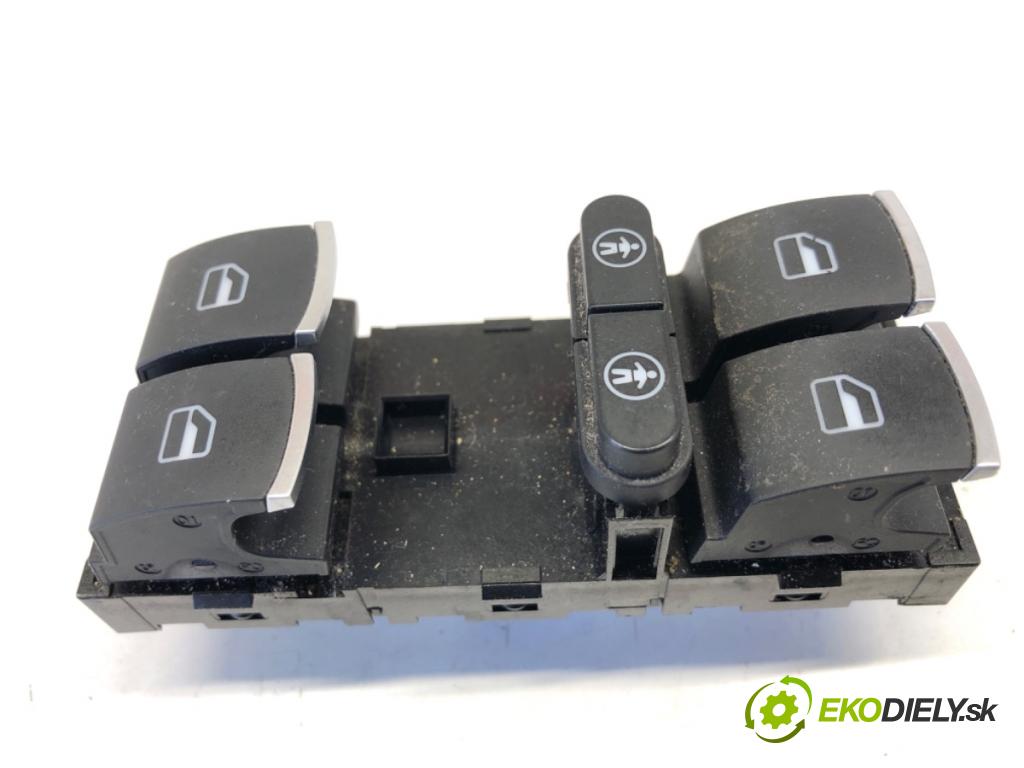 VW SHARAN nadwozie wielkoprzestrzenne (MPV) 2013 130 kW 2.0 TDI 1968 Prepínač okien 7P6959857 (Prepínacie páčky pod volantom)