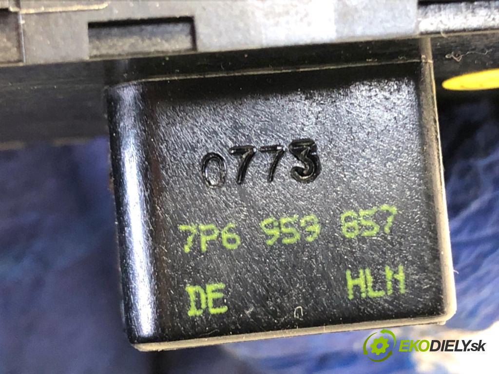 VW SHARAN nadwozie wielkoprzestrzenne (MPV) 2013 130 kW 2.0 TDI 1968 Prepínač okien 7P6959857 (Prepínacie páčky pod volantom)
