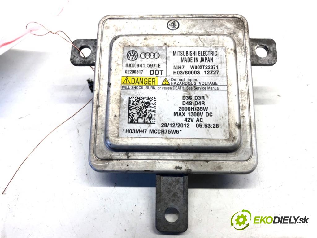 VW SHARAN nadwozie wielkoprzestrzenne (MPV) 2013 130 kW 2.0 TDI 1968 Menič XENON 8K0941597E (Riadiaca jednotka xenónu)