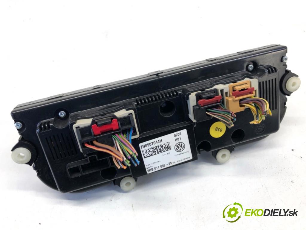 VW SHARAN nadwozie wielkoprzestrzenne (MPV) 2013 130 kW 2.0 TDI 1968 Panel ovládania kúrenia 7N0907044H (Prepínacie páčky pod volantom)