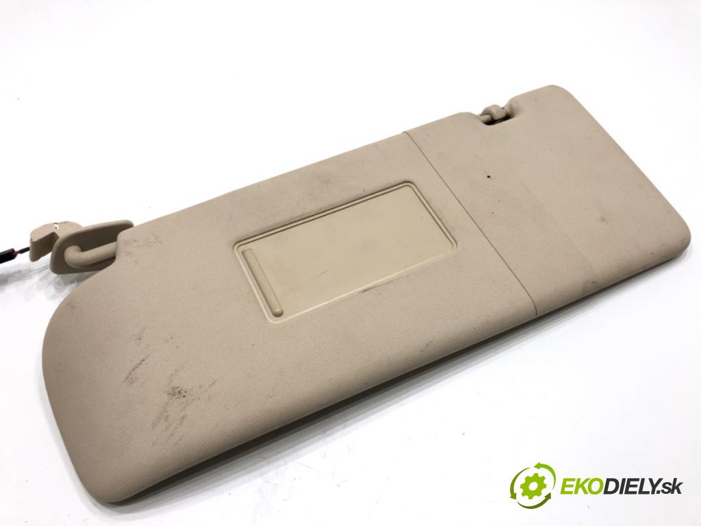 VW SHARAN nadwozie wielkoprzestrzenne (MPV) 2013 130 kW 2.0 TDI 1968 clona sluneční levý