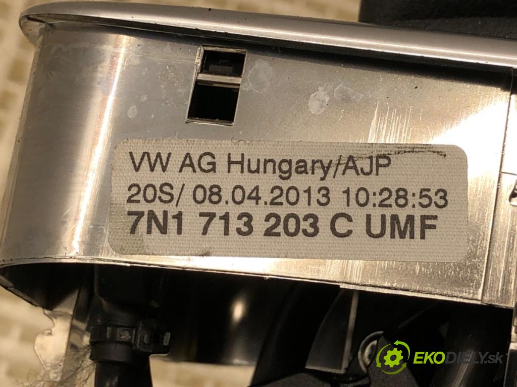 VW SHARAN nadwozie wielkoprzestrzenne (MPV) 2013 130 kW 2.0 TDI 1968 Kulisa 5N0713061A (Rýchlostná páka (kulisa))