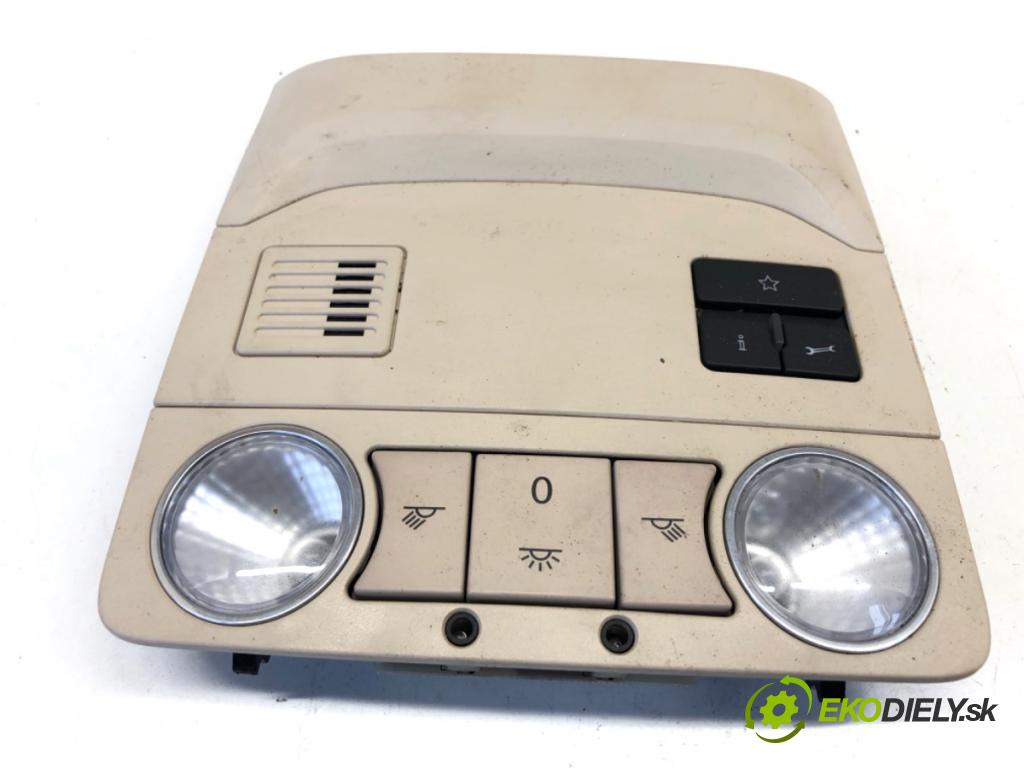 VW SHARAN nadwozie wielkoprzestrzenne (MPV) 2013 130 kW 2.0 TDI 1968 světlo stropní 7N0947105N