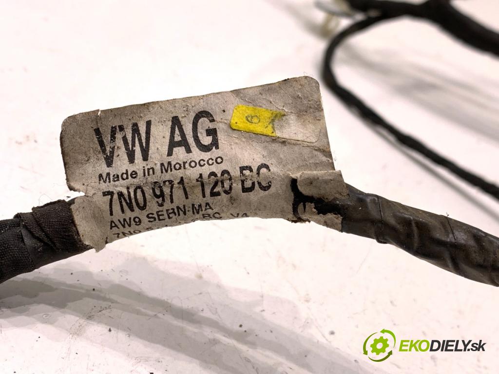 VW SHARAN nadwozie wielkoprzestrzenne (MPV) 2013 130 kW 2.0 TDI 1968 káblovačka dveře přední část pravý 7N0971120BC