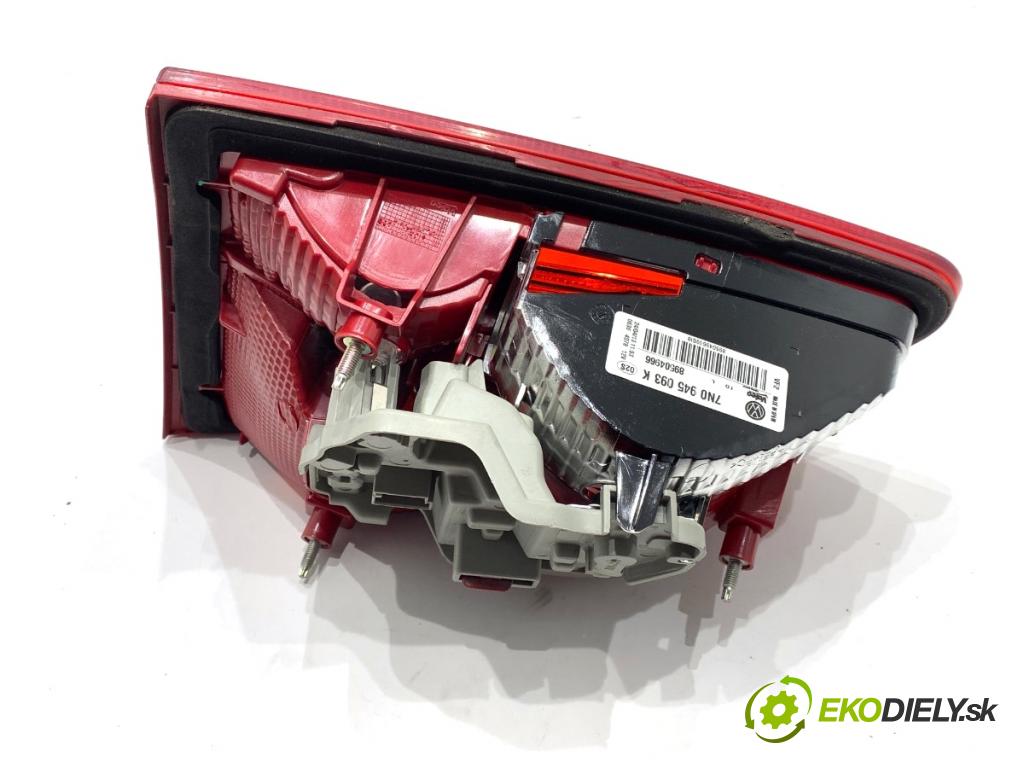 VW SHARAN nadwozie wielkoprzestrzenne (MPV) 2013 130 kW 2.0 TDI 1968 světlo zadní část levá strana vnitřní 7N0945093K (Klika dveří ostatní)