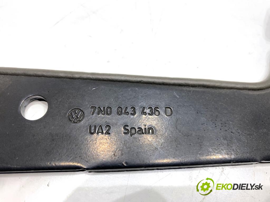 VW SHARAN nadwozie wielkoprzestrzenne (MPV) 2013 130 kW 2.0 TDI 1968 kladky dveře posúvne pravé 7N0843436D 7N0843336G