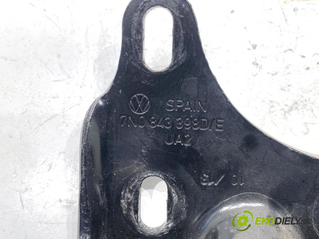 VW SHARAN nadwozie wielkoprzestrzenne (MPV) 2013 130 kW 2.0 TDI 1968 kladky dveře posúvne pravé 7N0843436D 7N0843336G