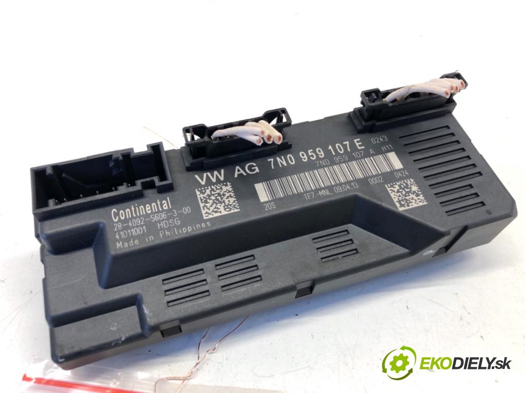 VW SHARAN nadwozie wielkoprzestrzenne (MPV) 2013 130 kW 2.0 TDI 1968 modul dveří 7N0959107E