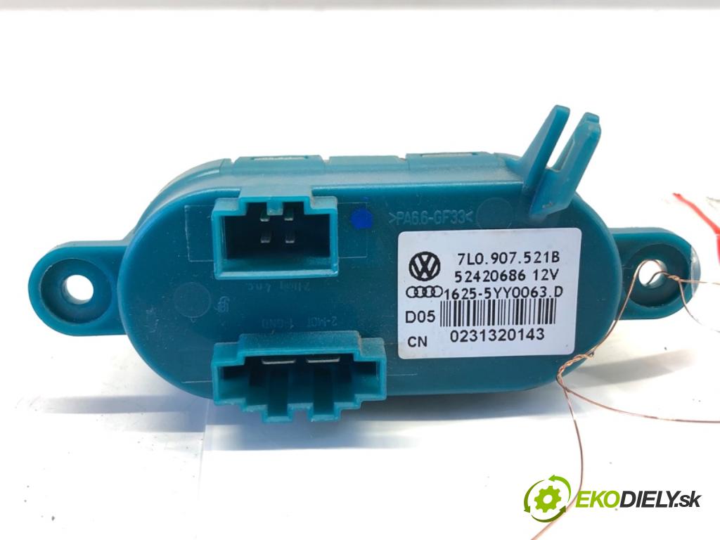 VW SHARAN nadwozie wielkoprzestrzenne (MPV) 2013 130 kW 2.0 TDI 1968 odpor rezistor topení vzduchu 7L0907521B (Odpor topení)