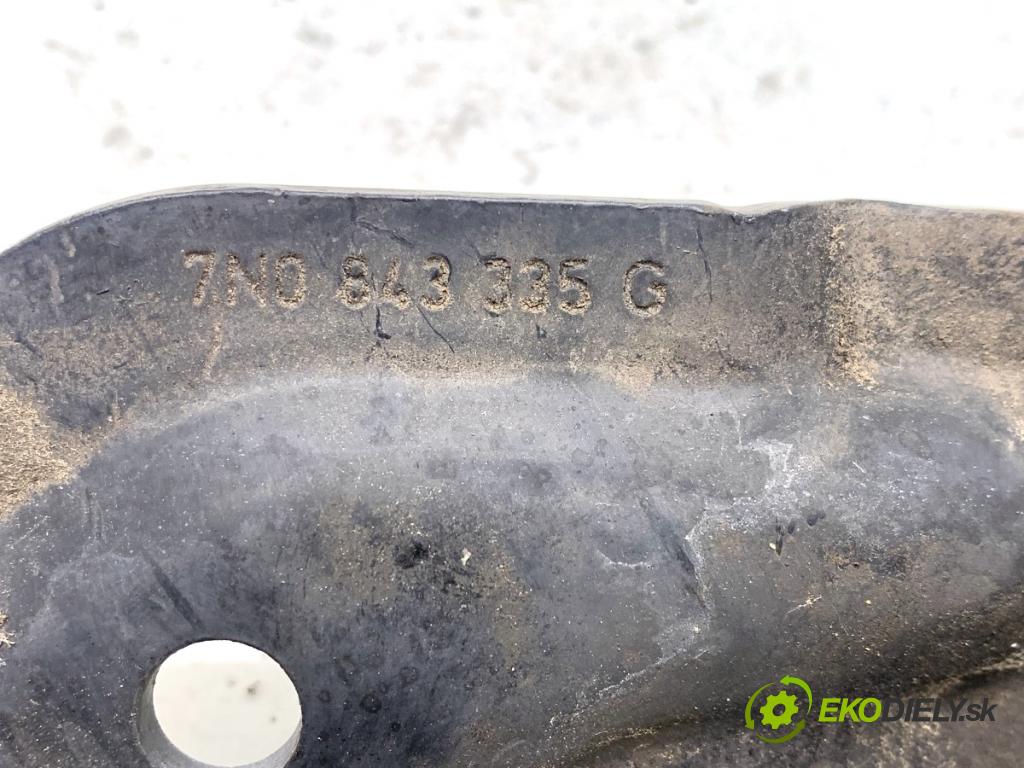 VW SHARAN nadwozie wielkoprzestrzenne (MPV) 2013 130 kW 2.0 TDI 1968 kladky dveře posúvne levé 7N0843435D 7N0843335G