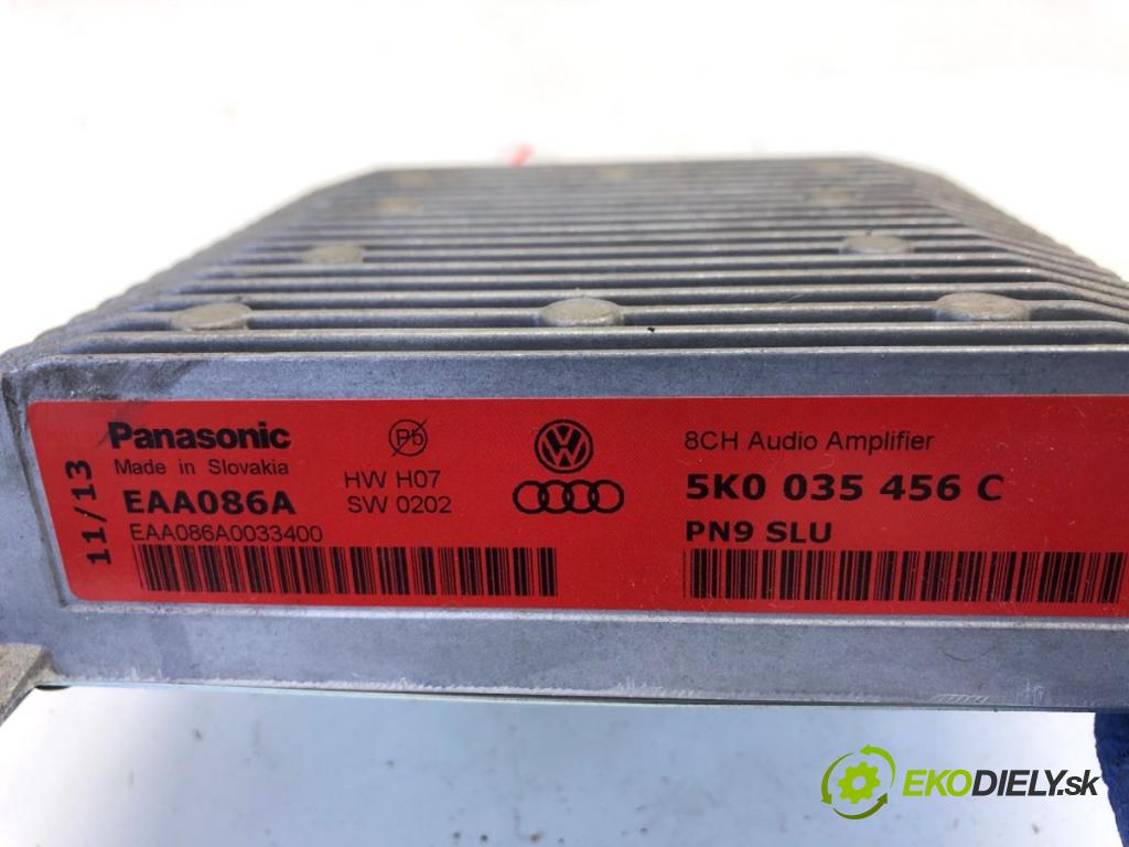 VW SHARAN nadwozie wielkoprzestrzenne (MPV) 2013 130 kW 2.0 TDI 1968 zesilovač 5K0035456C (Zesilovač)