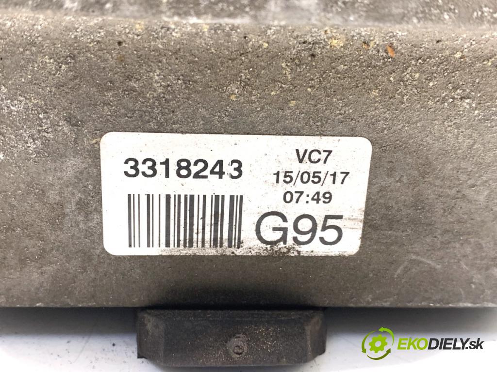 VW SHARAN nadwozie wielkoprzestrzenne (MPV) 2013 130 kW 2.0 TDI 1968 AirBag motora levý