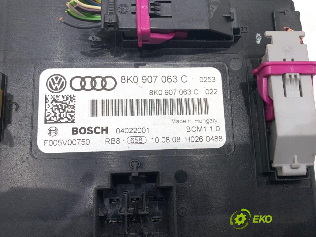AUDI A5 8T coupe 2008 176 kW 3.0 TDI quattro 2967 Modul BCM 8K0907063C (Riadiaca jednotka ostatné)