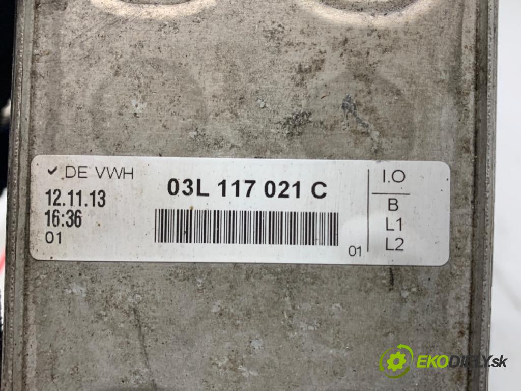 VW TIGUAN SUV 2013 81 kW 2.0 TDI 1968 obal filtra oleje CHLADIČ: 03L115389C 03L117021C