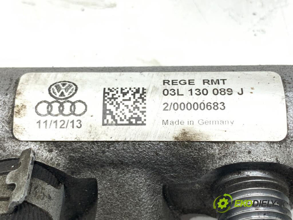 VW TIGUAN SUV 2013 81 kW 2.0 TDI 1968 lišta vstřikovací 03L130089J (Vstřikovací lišta)