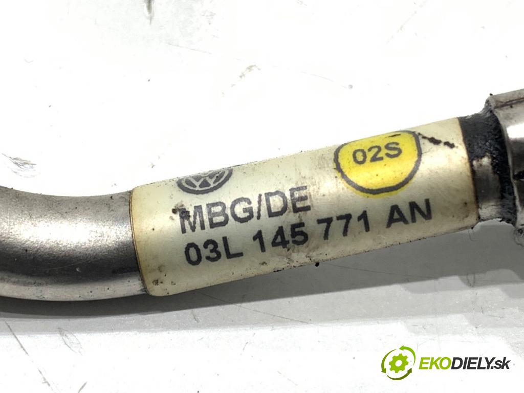 VW TIGUAN SUV 2013 81 kW 2.0 TDI 1968 rúrka turba 03L145771AN (Hadica turbodúchadla)