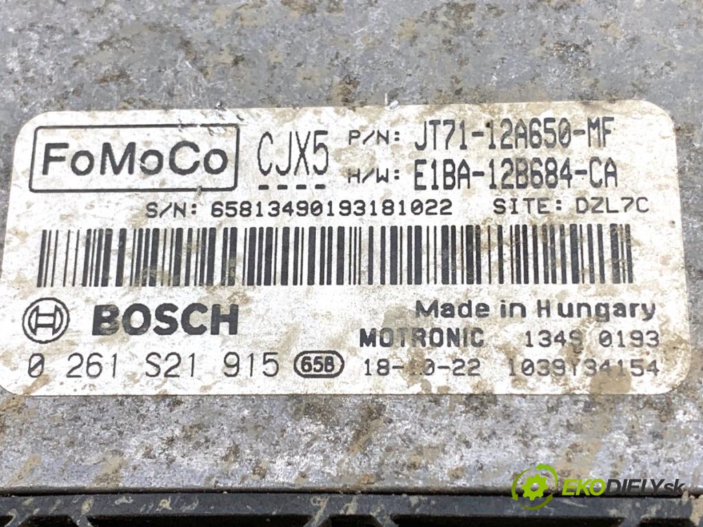 FORD TRANSIT COURIER Nadwozie pełne/minivan 2018 74 kW 1.0 EcoBoost 998 řídící jednotka motora 0261S21915 (Řídicí jednotka)