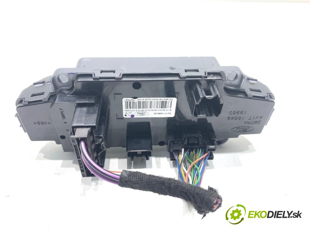 FORD TRANSIT COURIER Nadwozie pełne/minivan 2018 74 kW 1.0 EcoBoost 998 Panel ovládania kúrenia AV1T-19980-BL (Prepínacie páčky pod volantom)