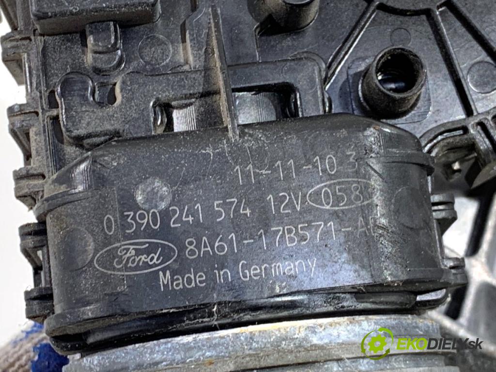 FORD FIESTA MK7 liftback 2012 71 kW 1.4 1388 Mechanizmus stieračov predný 8A61-17B571-AB (Motorček stieračov predný)