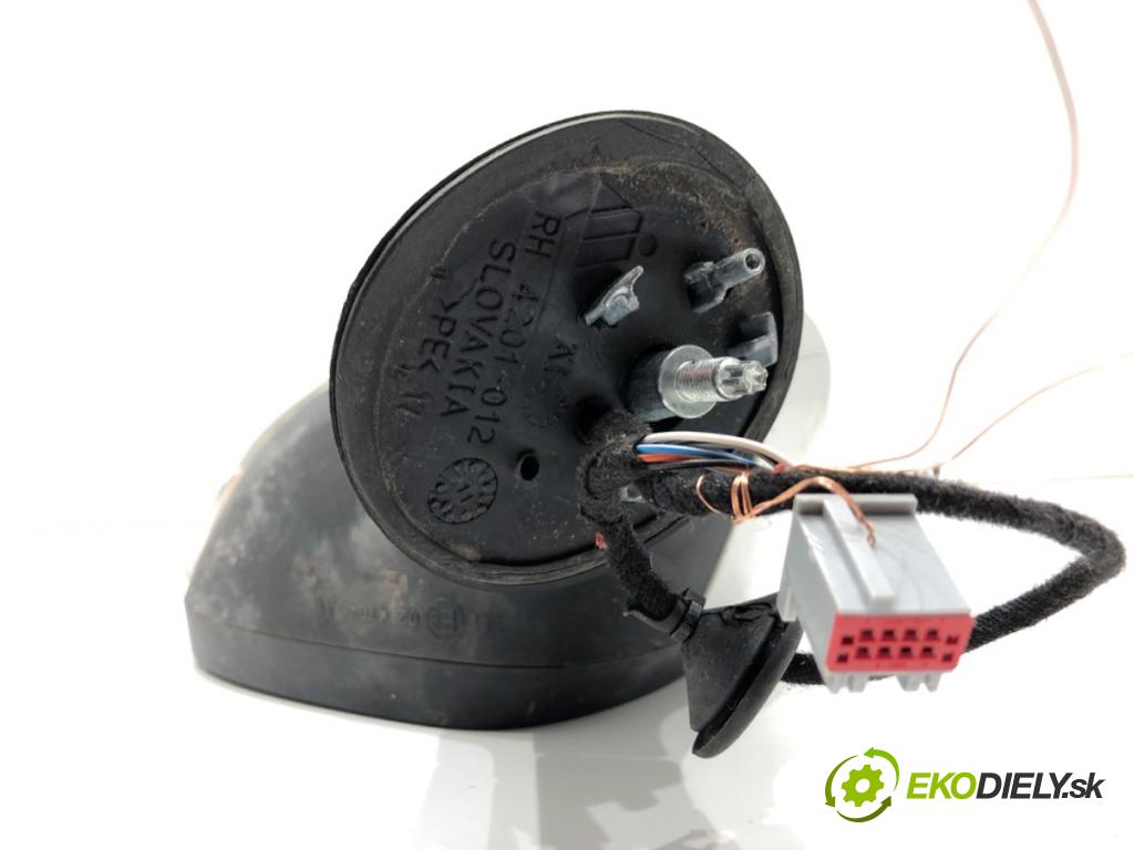 FORD FIESTA MK7 liftback 2012 71 kW 1.4 1388 zpětné zrcátko pravý