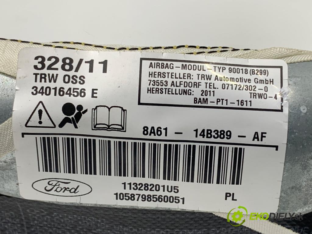 FORD FIESTA MK7 liftback 2012 71 kW 1.4 1388 stropní pravý 8A61-14B389-AF