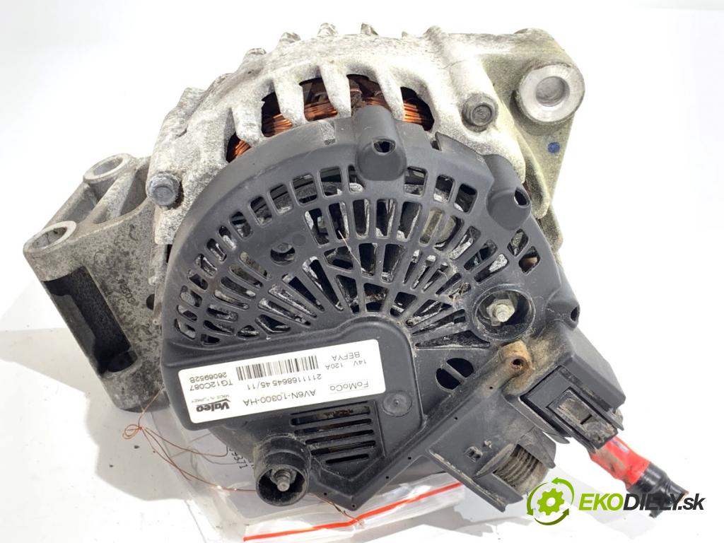 FORD FIESTA MK7 liftback 2012 71 kW 1.4 1388 Alternátor AV6N-10300-HA (Alternátor)