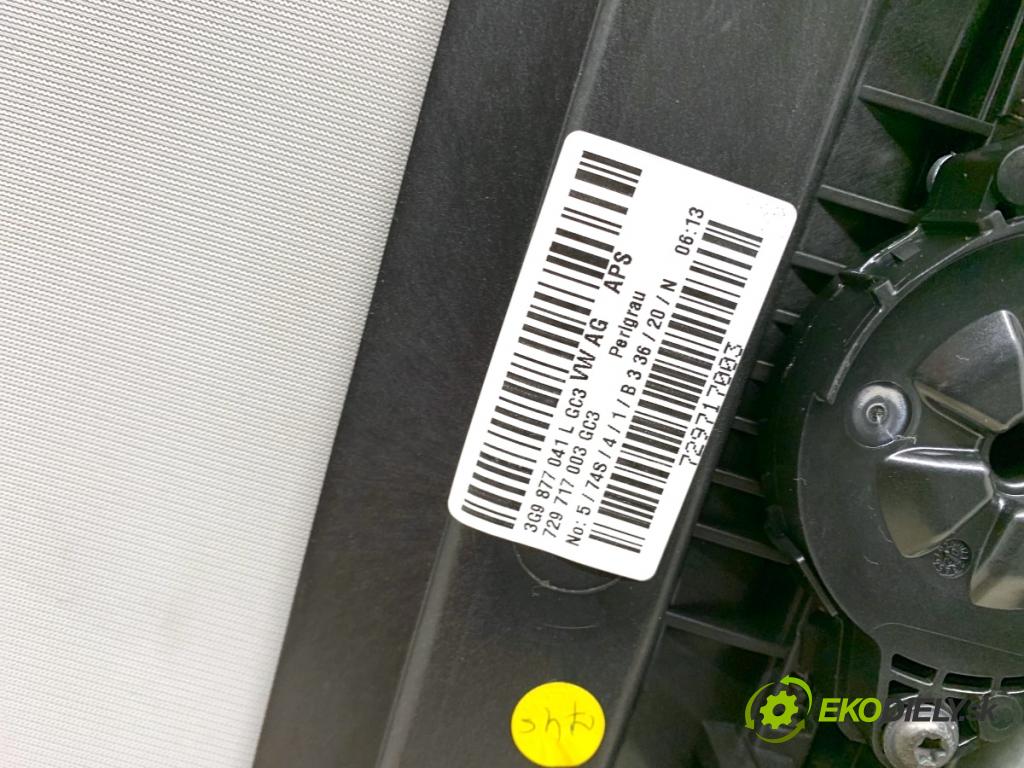 SKODA SUPERB III Kombi 2020 160 kW 1.4 TSI iV 1395 strešné okno 3G9877041L (Sklo karosérie)
