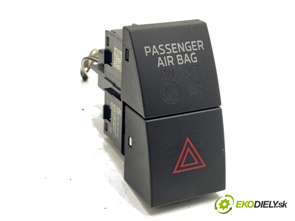 SKODA SUPERB III Kombi 2020 160 kW 1.4 TSI iV 1395 Spínač svetiel výstražných (núdzových) 3V0953507 (Prepínacie páčky pod volantom)