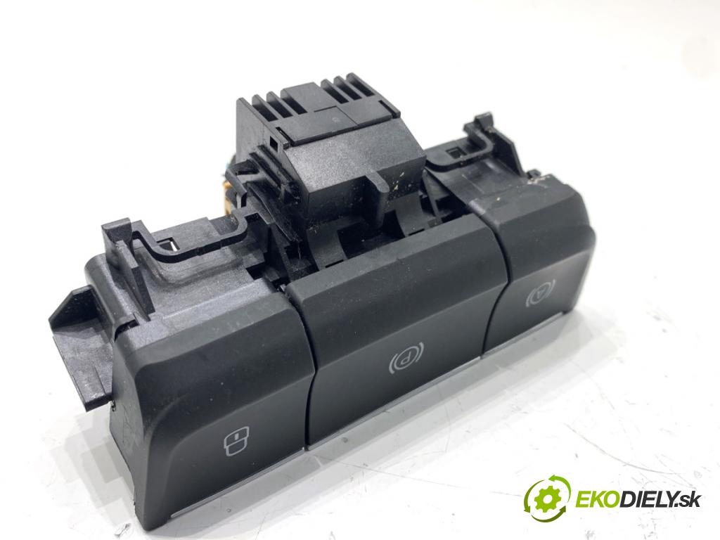 SKODA SUPERB III Kombi 2020 160 kW 1.4 TSI iV 1395 Spínač brzdy ručnej brzdy 3V0927225C (Prepínacie páčky pod volantom)