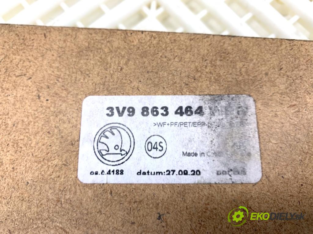 SKODA SUPERB III Kombi 2020 160 kW 1.4 TSI iV 1395 KRYTINA: kufra 3V9863464