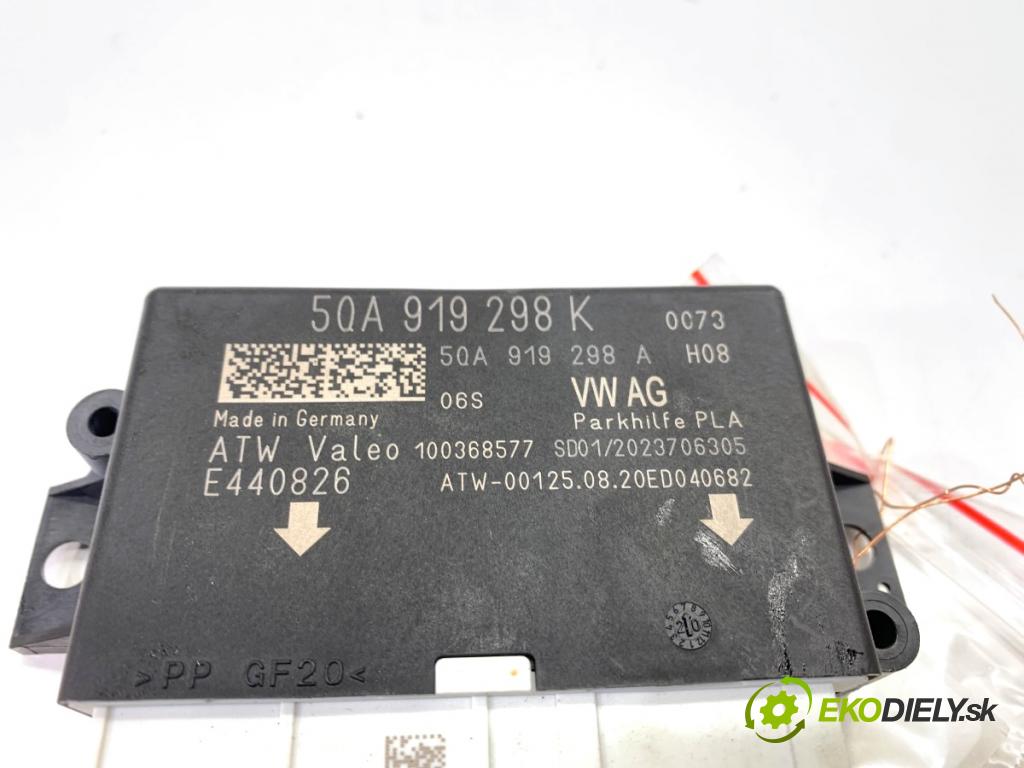 SKODA SUPERB III Kombi 2020 160 kW 1.4 TSI iV 1395 Modul PDC 5QA919298K (Riadiaca jednotka ostatné)